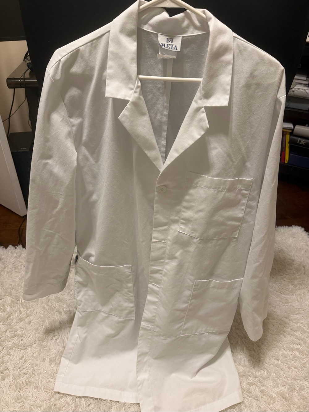 Men’s White Lab Coat Jacket